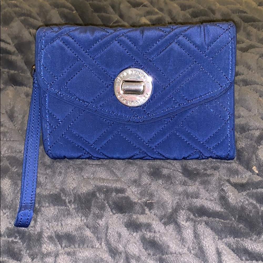 Vera Bradley Microfiber Turnlock Wristlet